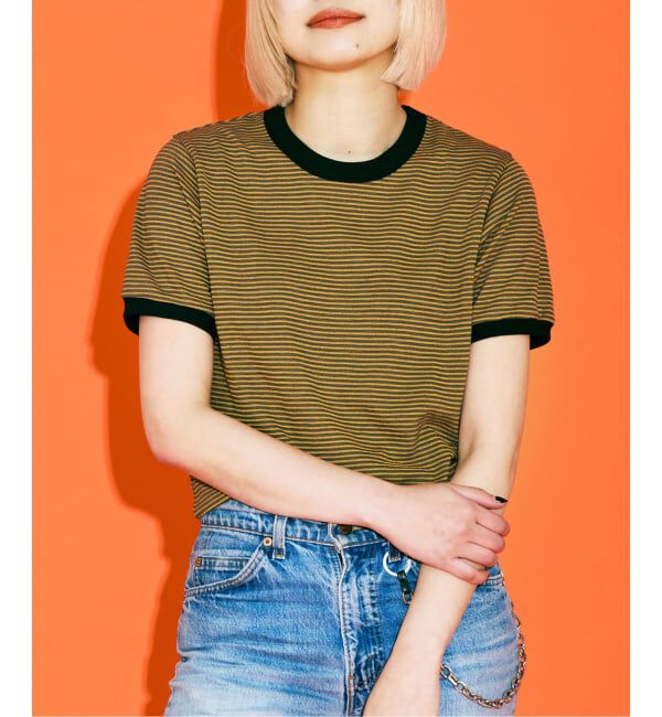  「[THE MOOD]リンガーTEE2」|Tシャツ・カットソー|グレー