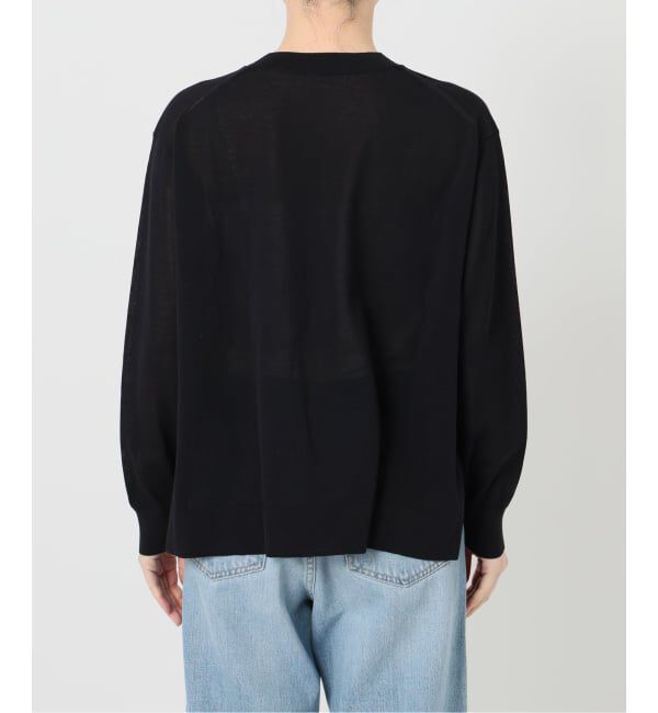 IENA「《予約》ウォッシャブル シアーニットプルオーバー」|ニット・セーター|