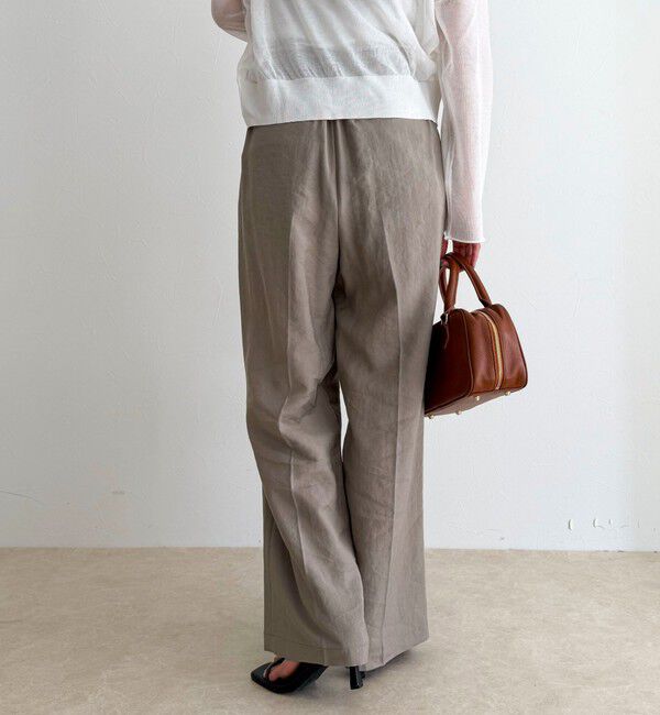 fredy emue「接触冷感イージースラックス」|スラックス|