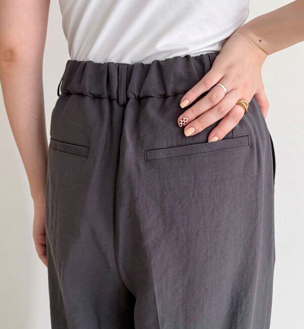 fredy emue「接触冷感イージースラックス」|スラックス|