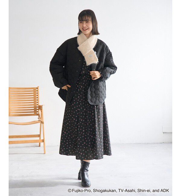 Rope&rsquo;Picnic「【ドラえもんコレクション】花柄スカート/リンクコーデ」|スカート|