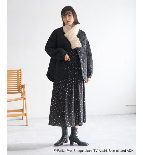 Rope&rsquo;Picnic「【ドラえもんコレクション】花柄スカート/リンクコーデ」|スカート|