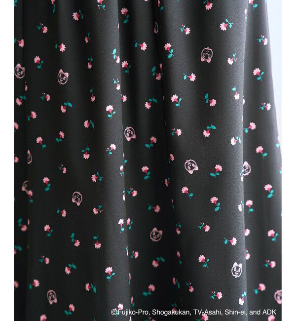 Rope&rsquo;Picnic「【ドラえもんコレクション】花柄スカート/リンクコーデ」|スカート|