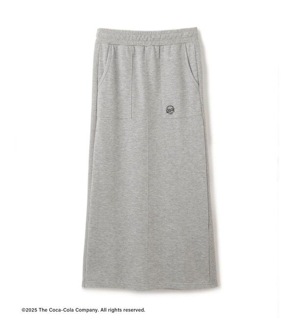 Rope&rsquo;Picnic「【Coca-Cola】【汗染み加工・セットアップ対応】ラメ入りミニ裏毛アイラインスカート」|スカート|