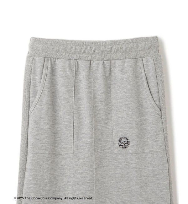 Rope&rsquo;Picnic「【Coca-Cola】【汗染み加工・セットアップ対応】ラメ入りミニ裏毛アイラインスカート」|スカート|