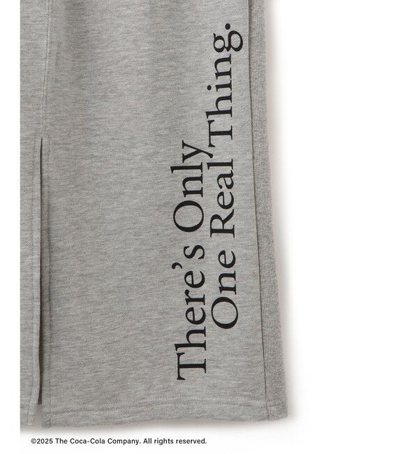 Rope&rsquo;Picnic「【Coca-Cola】【汗染み加工・セットアップ対応】ラメ入りミニ裏毛アイラインスカート」|スカート|