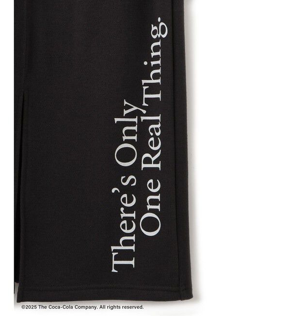 Rope&rsquo;Picnic「【Coca-Cola】【汗染み加工・セットアップ対応】ラメ入りミニ裏毛アイラインスカート」|スカート|