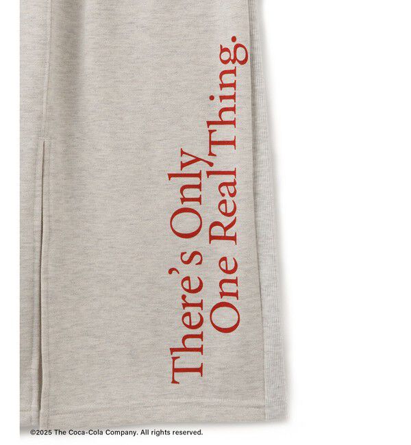 Rope&rsquo;Picnic「【Coca-Cola】【汗染み加工・セットアップ対応】ラメ入りミニ裏毛アイラインスカート」|スカート|