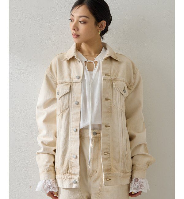  「サンフェードデニムGジャン」|デニムジャケット|