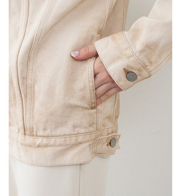  「サンフェードデニムGジャン」|デニムジャケット|