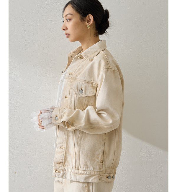  「サンフェードデニムGジャン」|デニムジャケット|