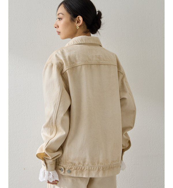  「サンフェードデニムGジャン」|デニムジャケット|