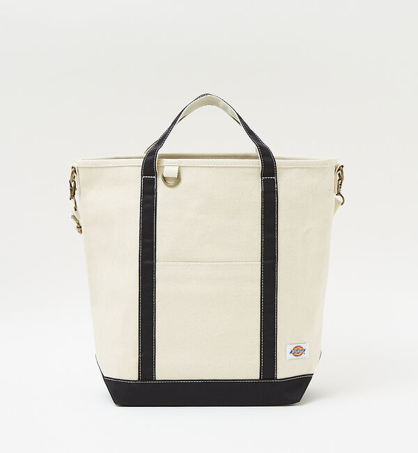 ABAHOUSE「【DICKIES/ディッキーズ】AUTHENTIC CANVAS 2WAY SH」|トートバッグ|ブラック