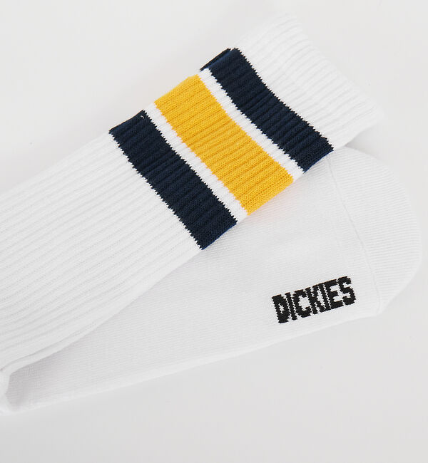ABAHOUSE「【Dickies / ディッキーズ】CDK3Pチューブラインソックス【WEB限定」|ソックス|
