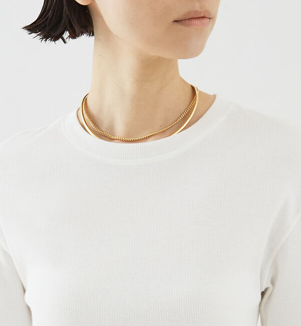 The Store by C' 「【COCUCA】リブプルオーバー」|Tシャツ・カットソー|