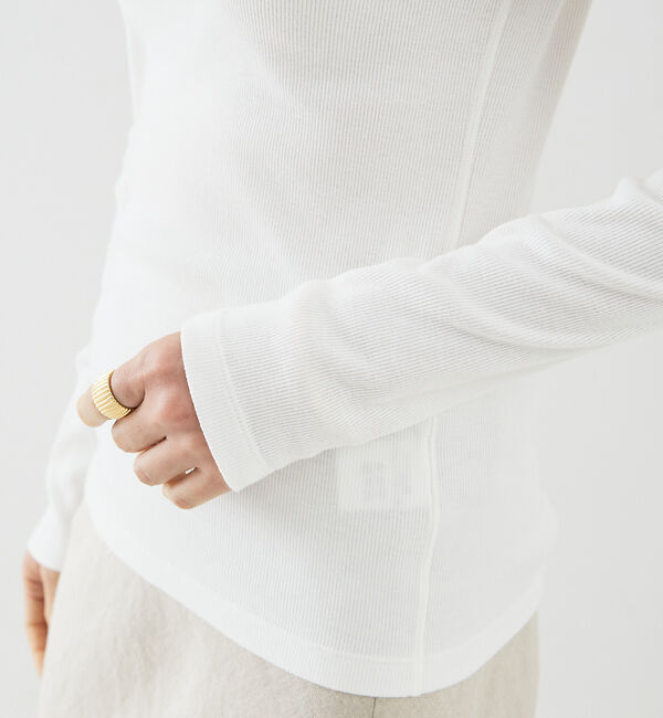 The Store by C' 「【COCUCA】リブプルオーバー」|Tシャツ・カットソー|