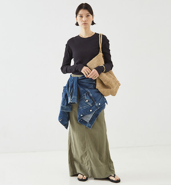 The Store by C' 「【COCUCA】リブプルオーバー」|Tシャツ・カットソー|