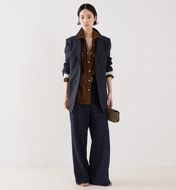 The Store by C' 「【COCUCA】ピークドマスキュリンジャケット」|テーラードジャケット|