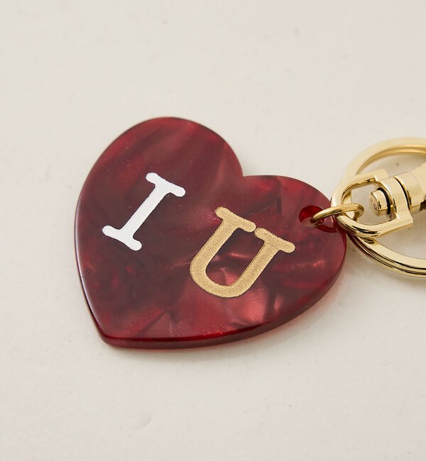 The Store by C' 「【MALUS】アムレットキーチェーン／Love you」|チャーム・キーホルダー|