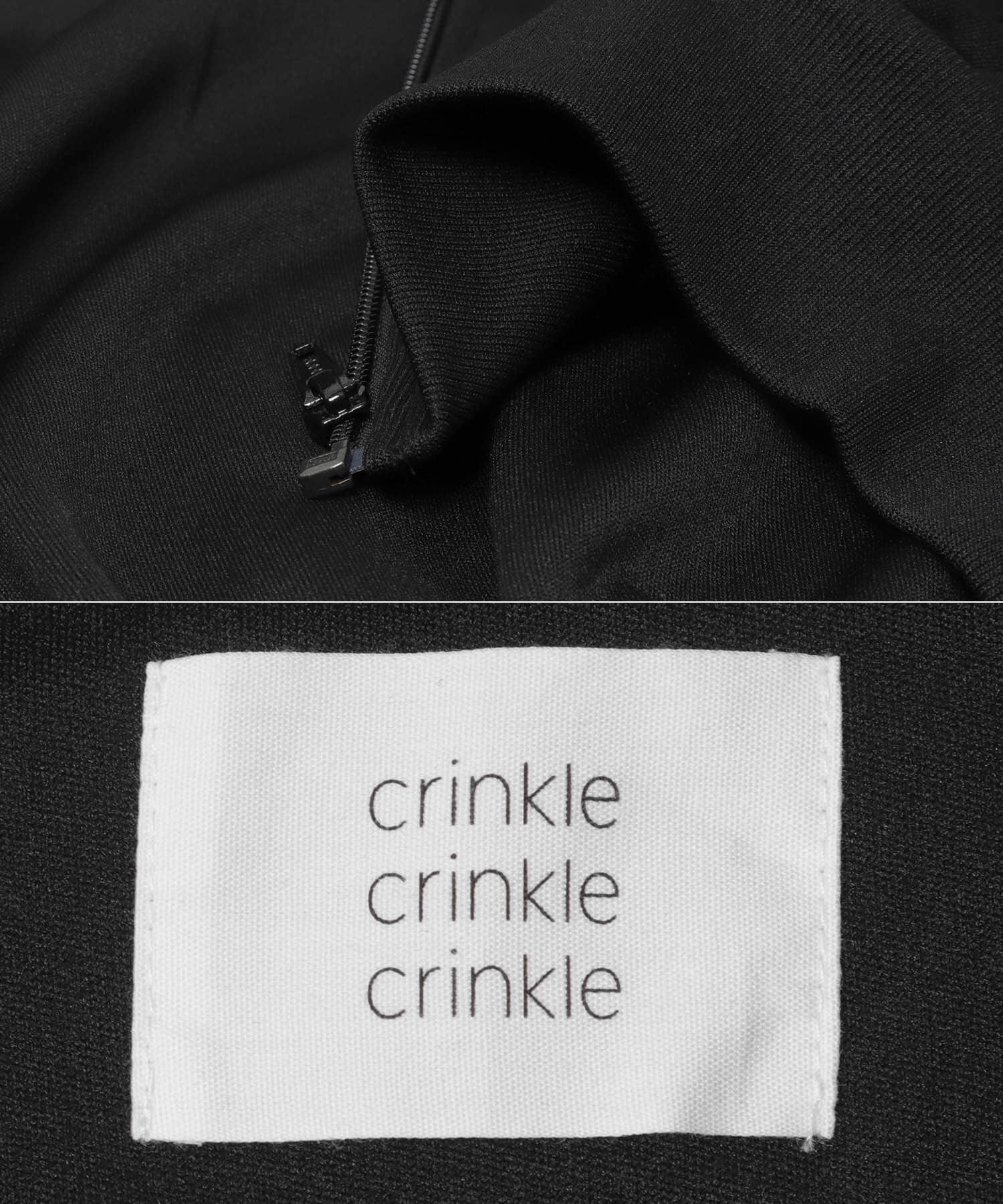 URBAN RESEARCH「『別注』crinkle crinkle crinkle&times;URBAN RESEARCH　FRILL COLLER TRACK JACKET」|ブルゾン・スタジャン|