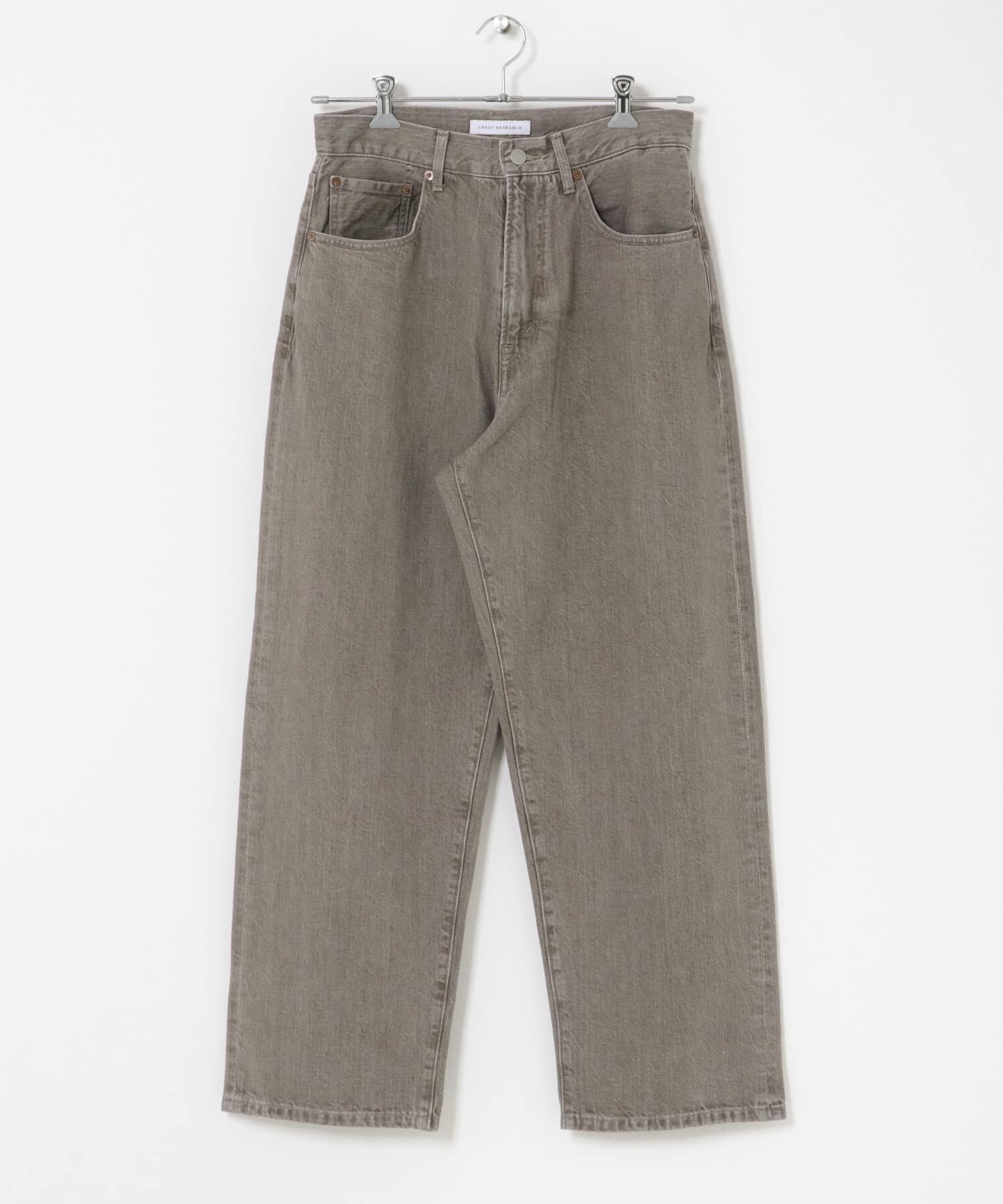 URBAN RESEARCH「11.8oz COL/DENIM WIDE PANTS」|デニム|