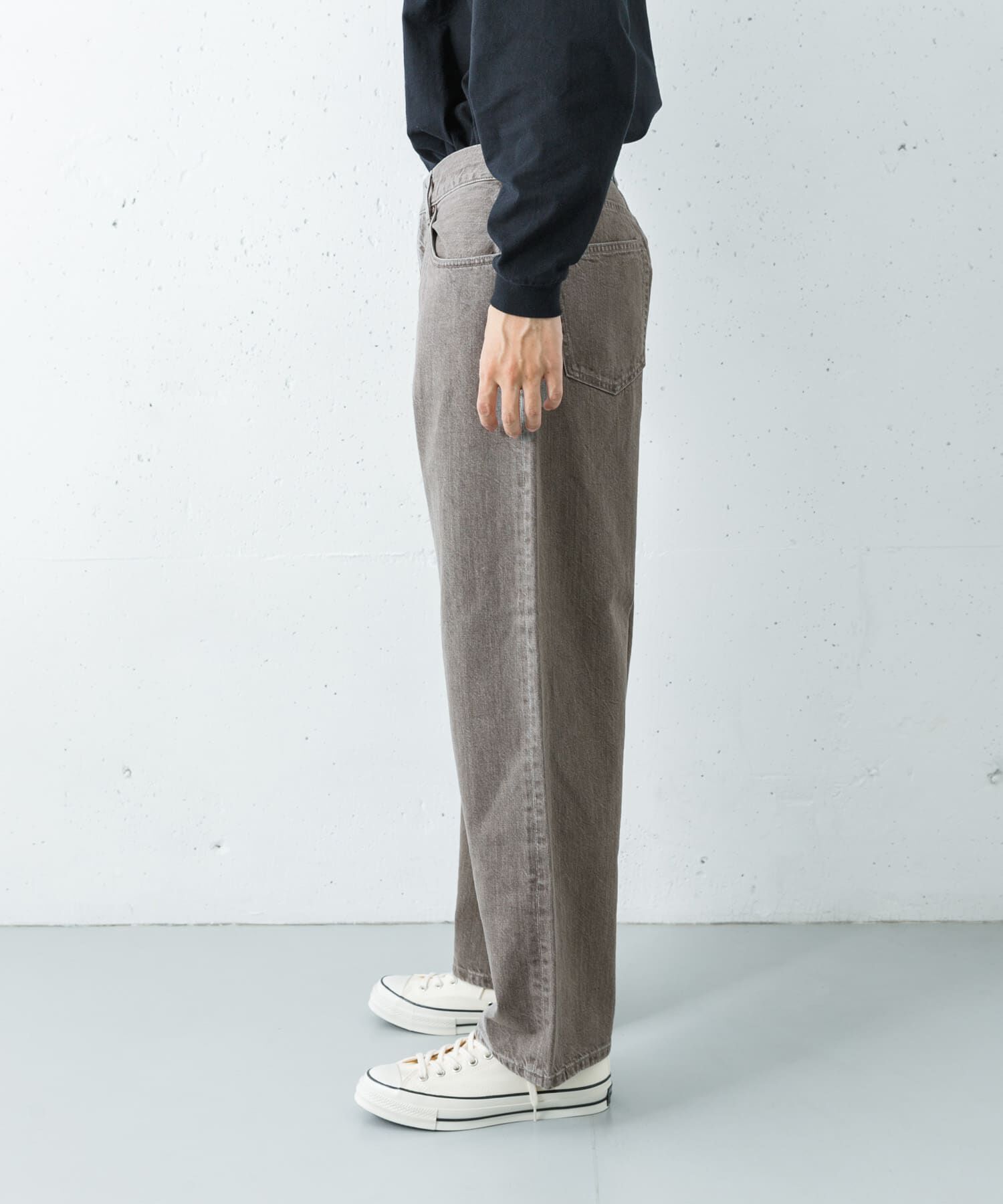 URBAN RESEARCH「11.8oz COL/DENIM WIDE PANTS」|デニム|