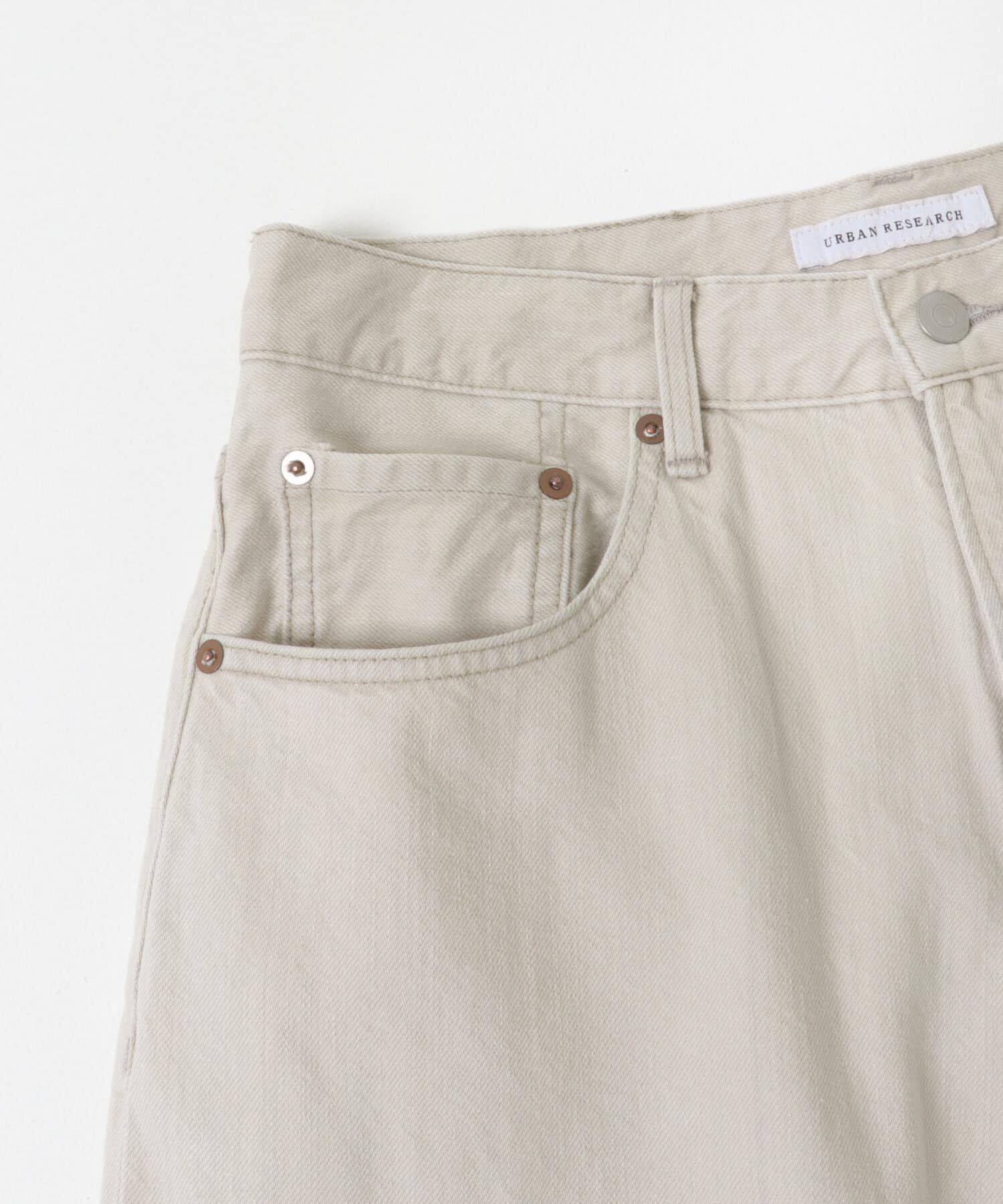 URBAN RESEARCH「11.8oz COL/DENIM WIDE PANTS」|デニム|