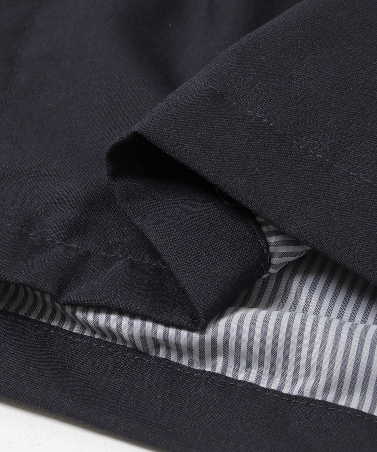 URBAN RESEARCH「BROOKS BROTHERS　EXCLUSIVE T/W ZIP JACKET」|ノーカラーコート|