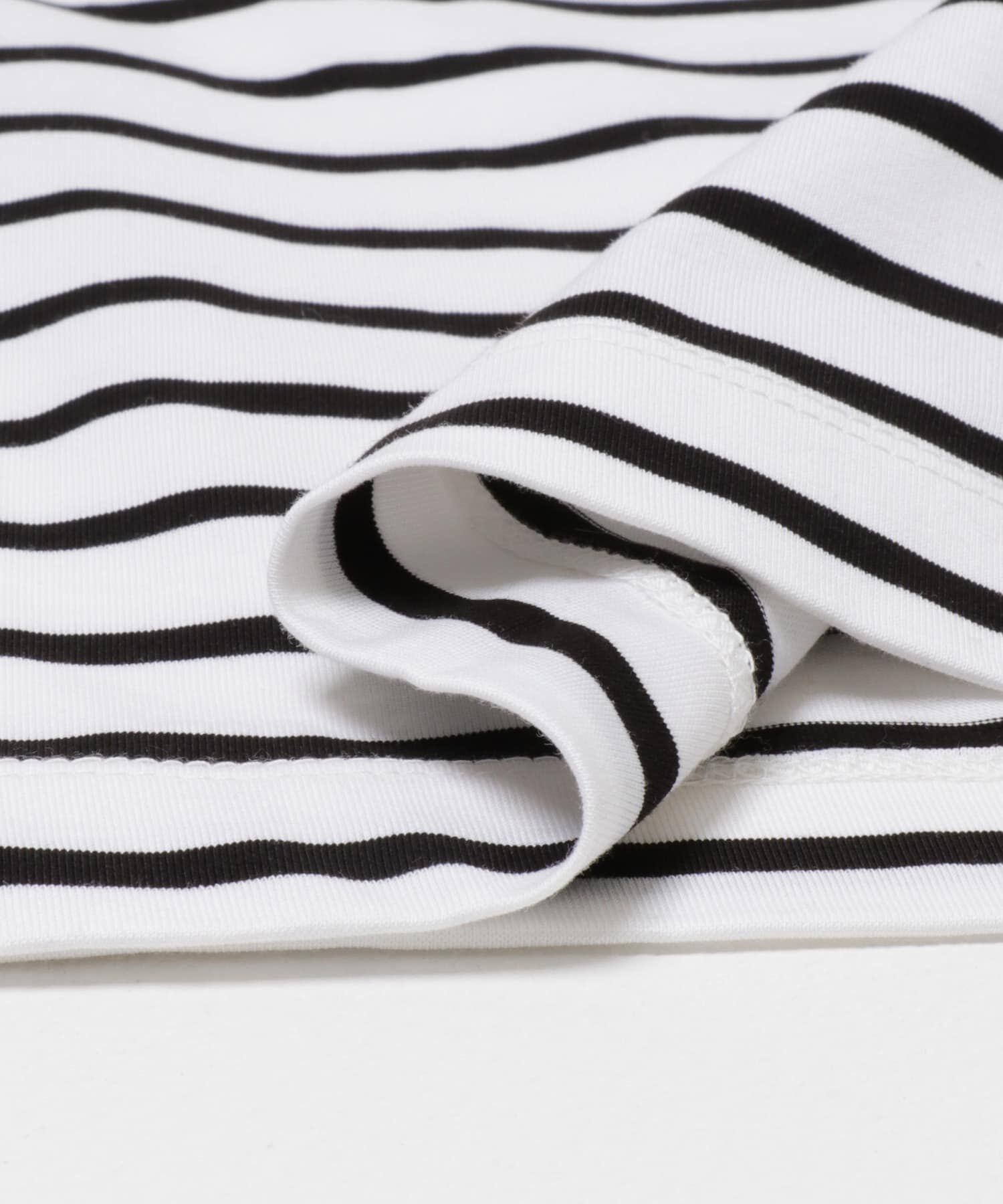 かぐれ「クロップドボーダーカットソー」|Tシャツ・カットソー|