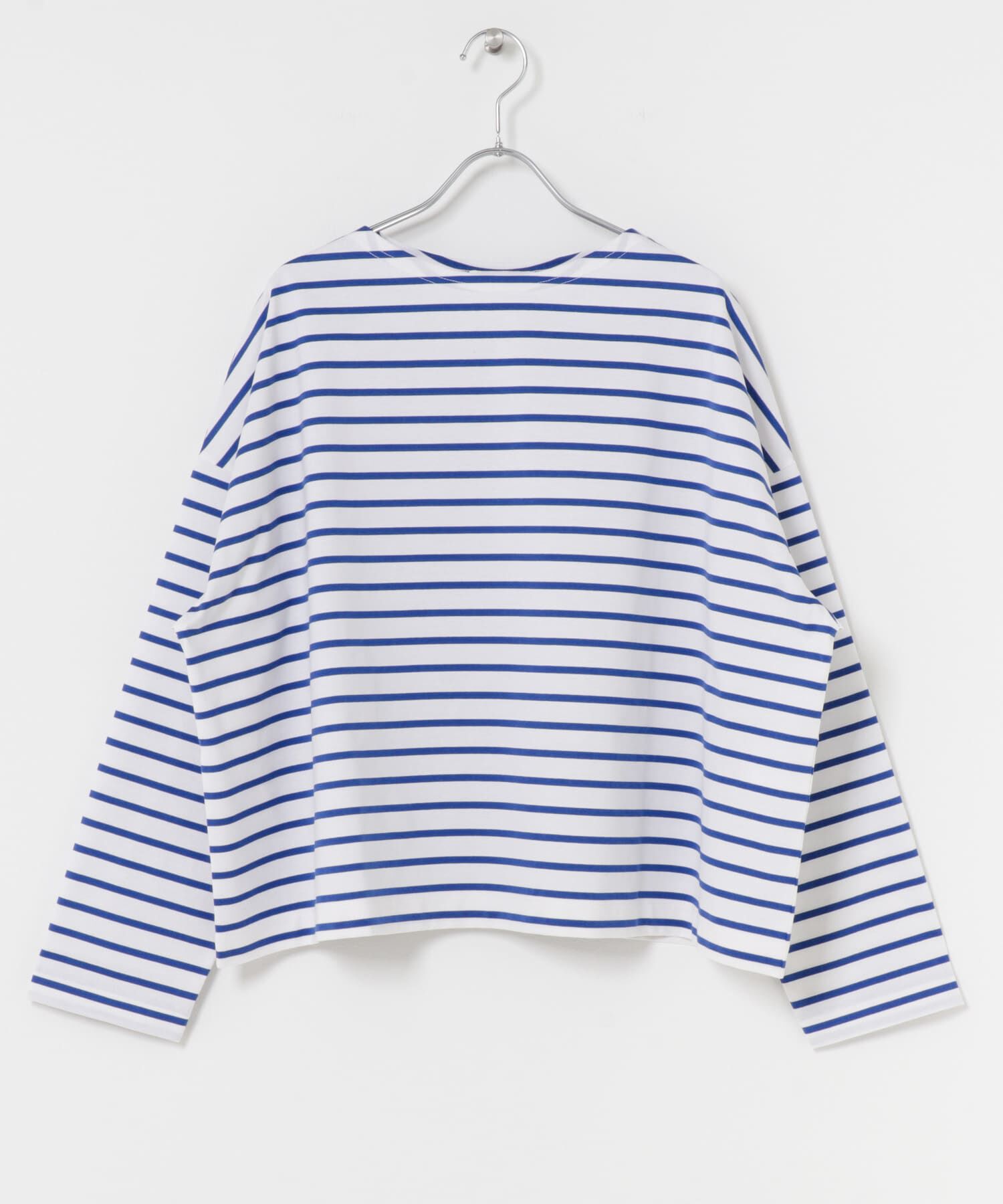 かぐれ「クロップドボーダーカットソー」|Tシャツ・カットソー|