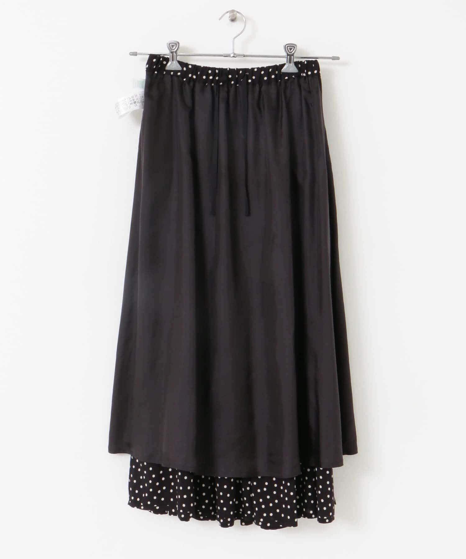 かぐれ「ドットギャザースカート」|スカート|