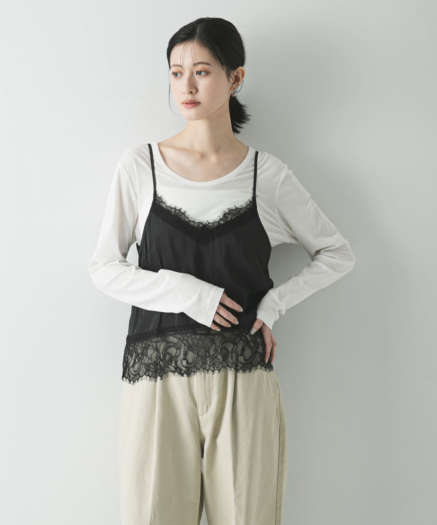 URBAN RESEARCH「2WAYシアーカットソー」|Tシャツ・カットソー|