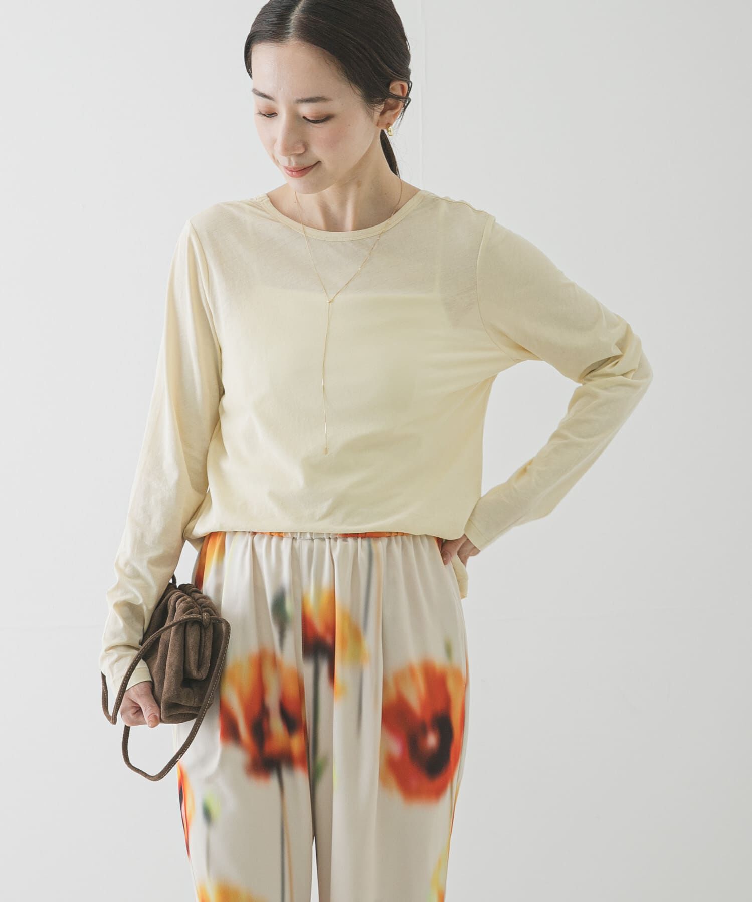 URBAN RESEARCH「2WAYシアーカットソー」|Tシャツ・カットソー|