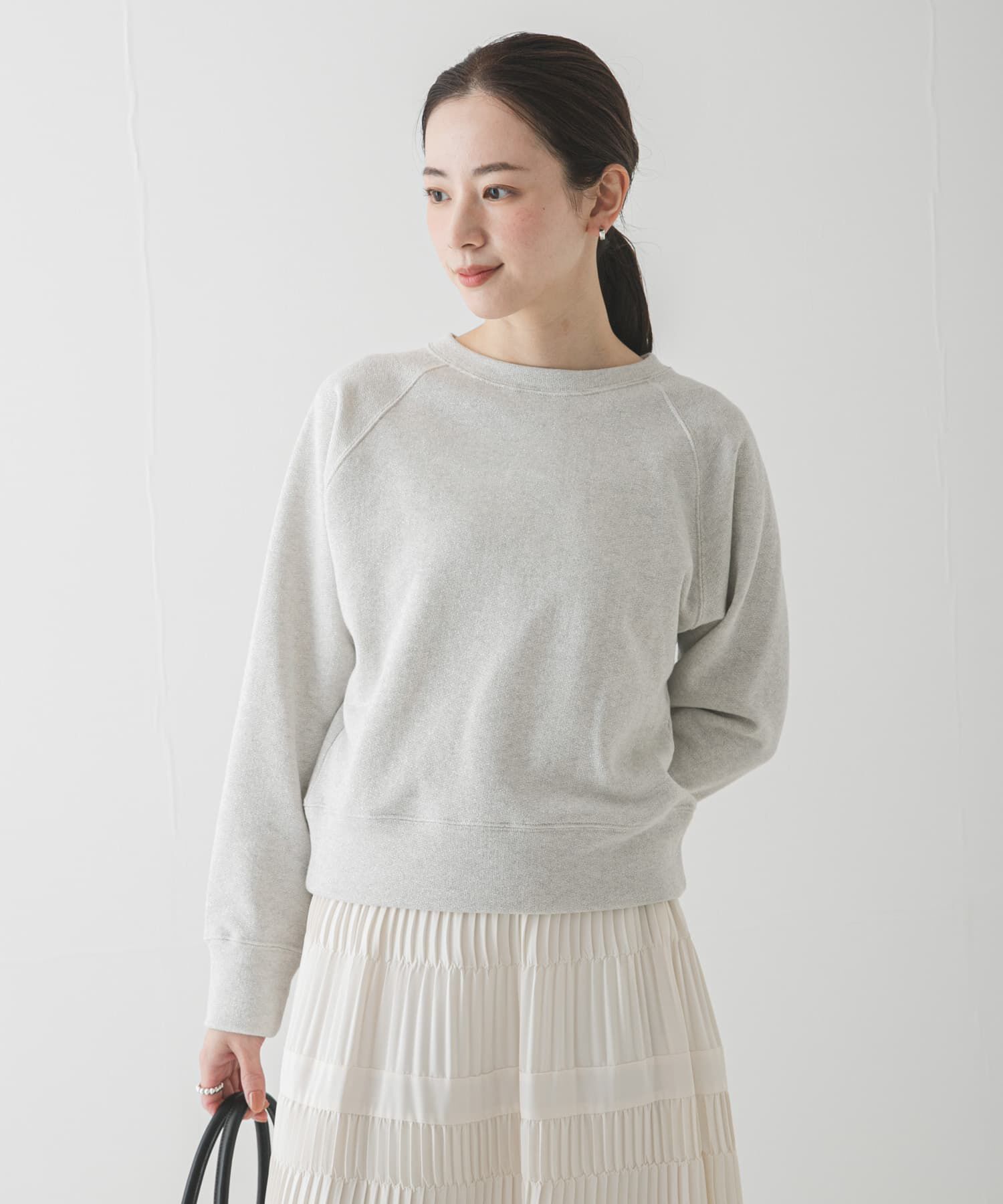 URBAN RESEARCH「ラメ裏毛スウェット」|スウェット・ジャージ|