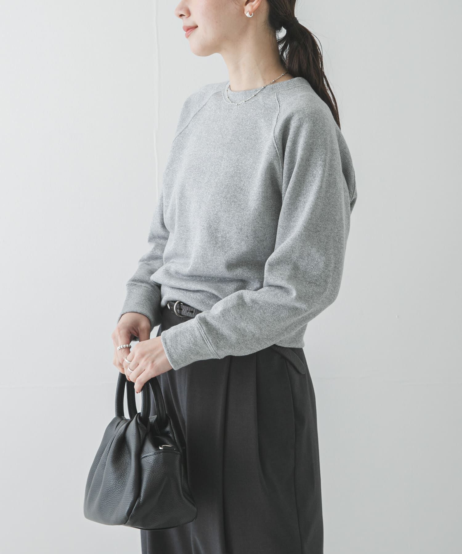 URBAN RESEARCH「ラメ裏毛スウェット」|スウェット・ジャージ|