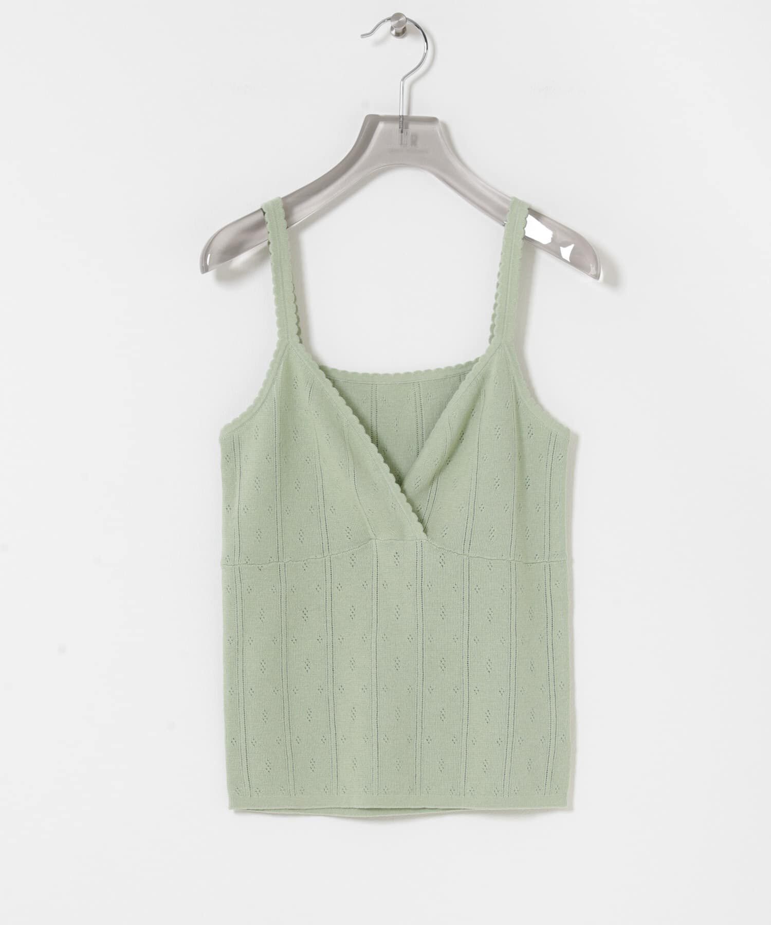 URBAN RESEARCH「パターンメッシュニットキャミソール」|ニット・セーター|