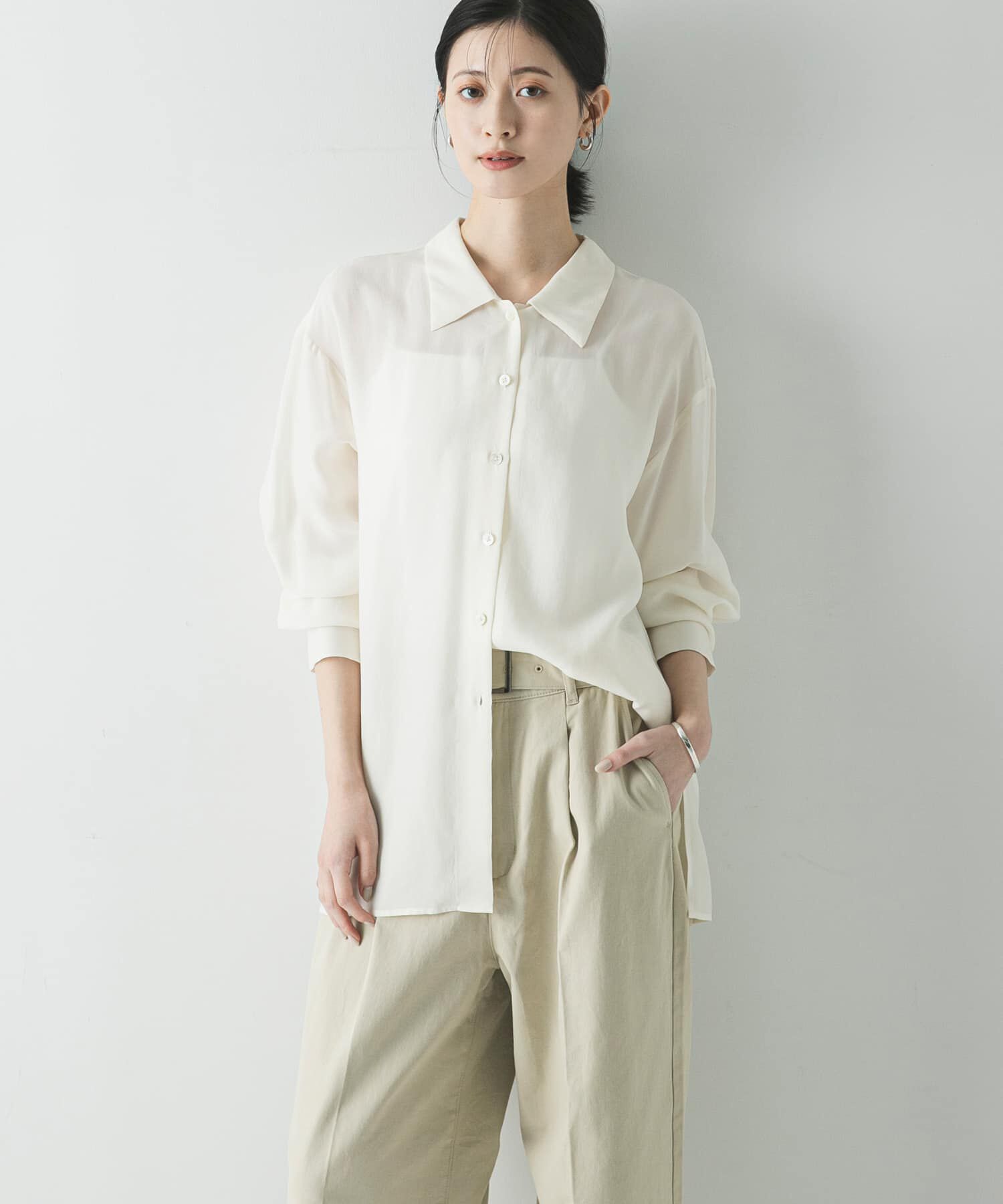 URBAN RESEARCH「キュプラシャツ」|シャツ・ブラウス|