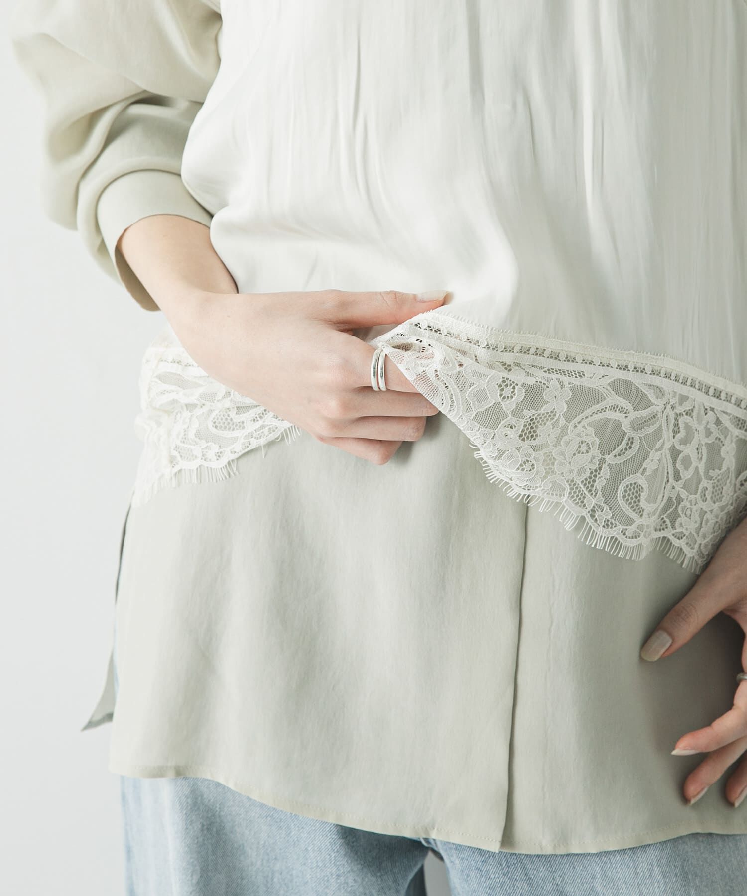 URBAN RESEARCH「レースキャミソール」|キャミソール|