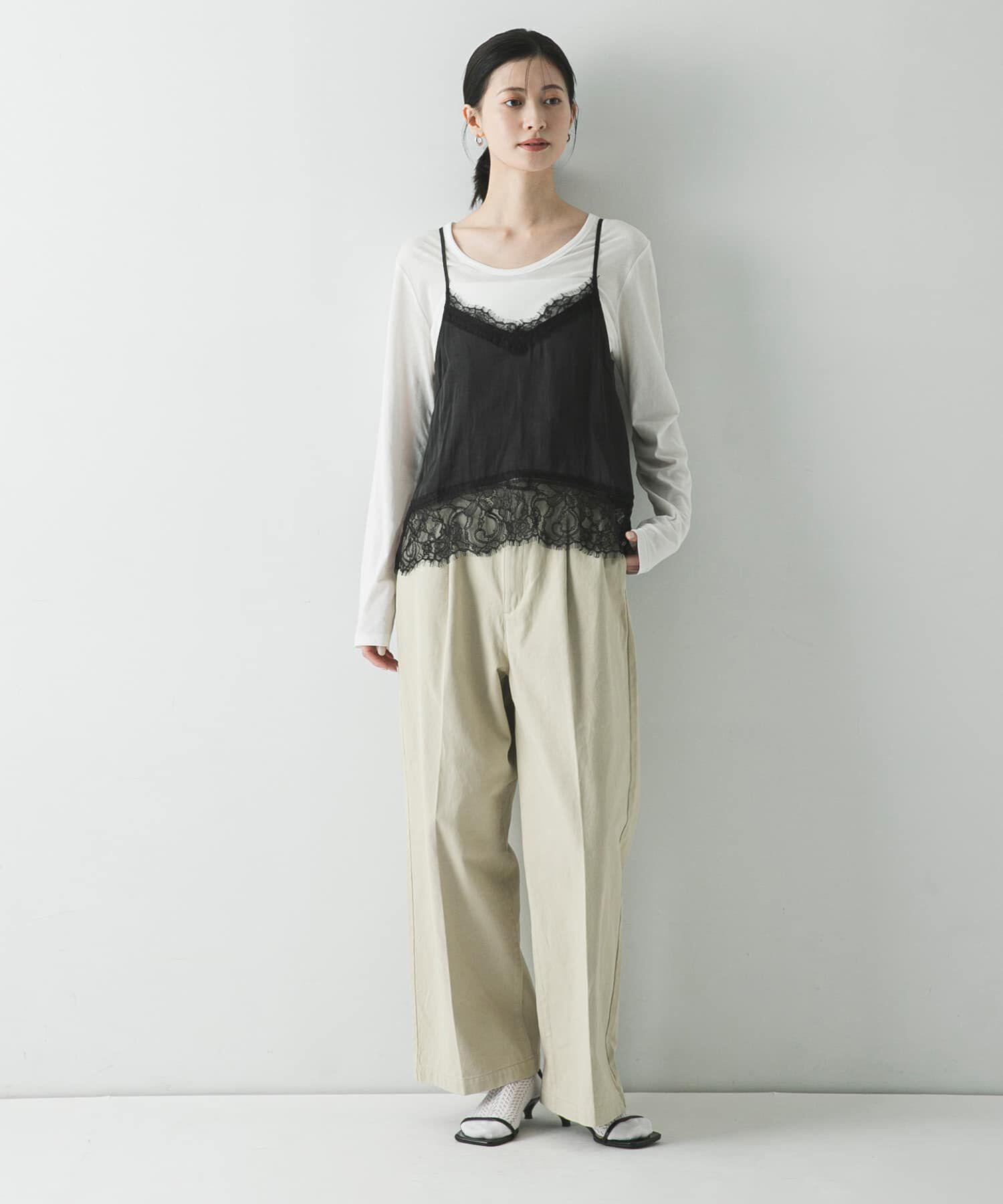 URBAN RESEARCH「レースキャミソール」|キャミソール|