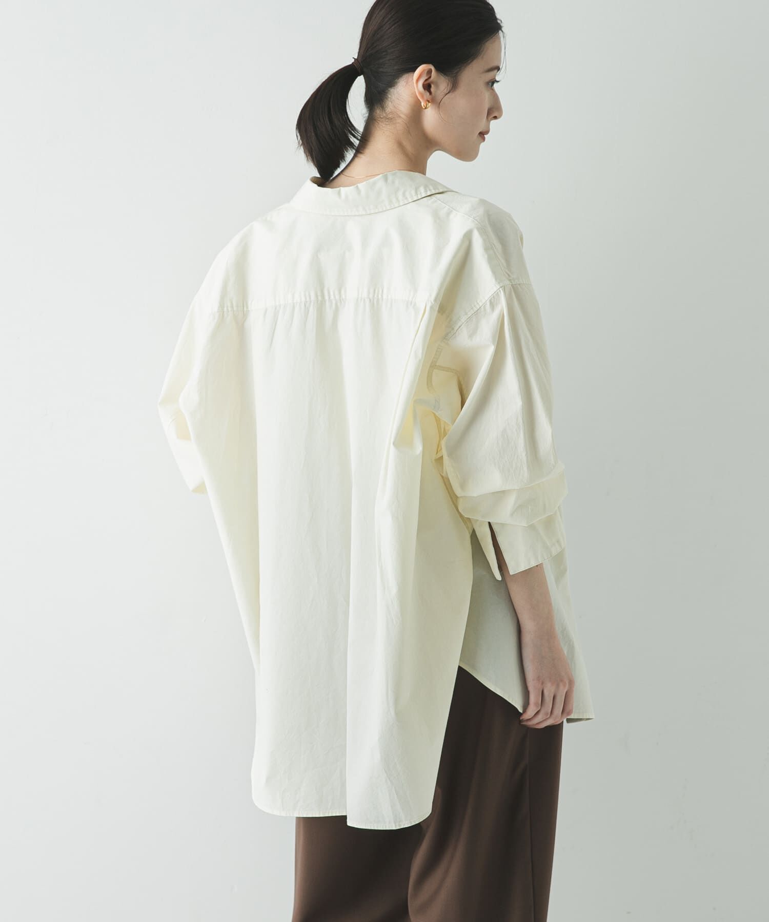 URBAN RESEARCH「ガーメントダイコットンオーバーシャツ」|シャツ・ブラウス|