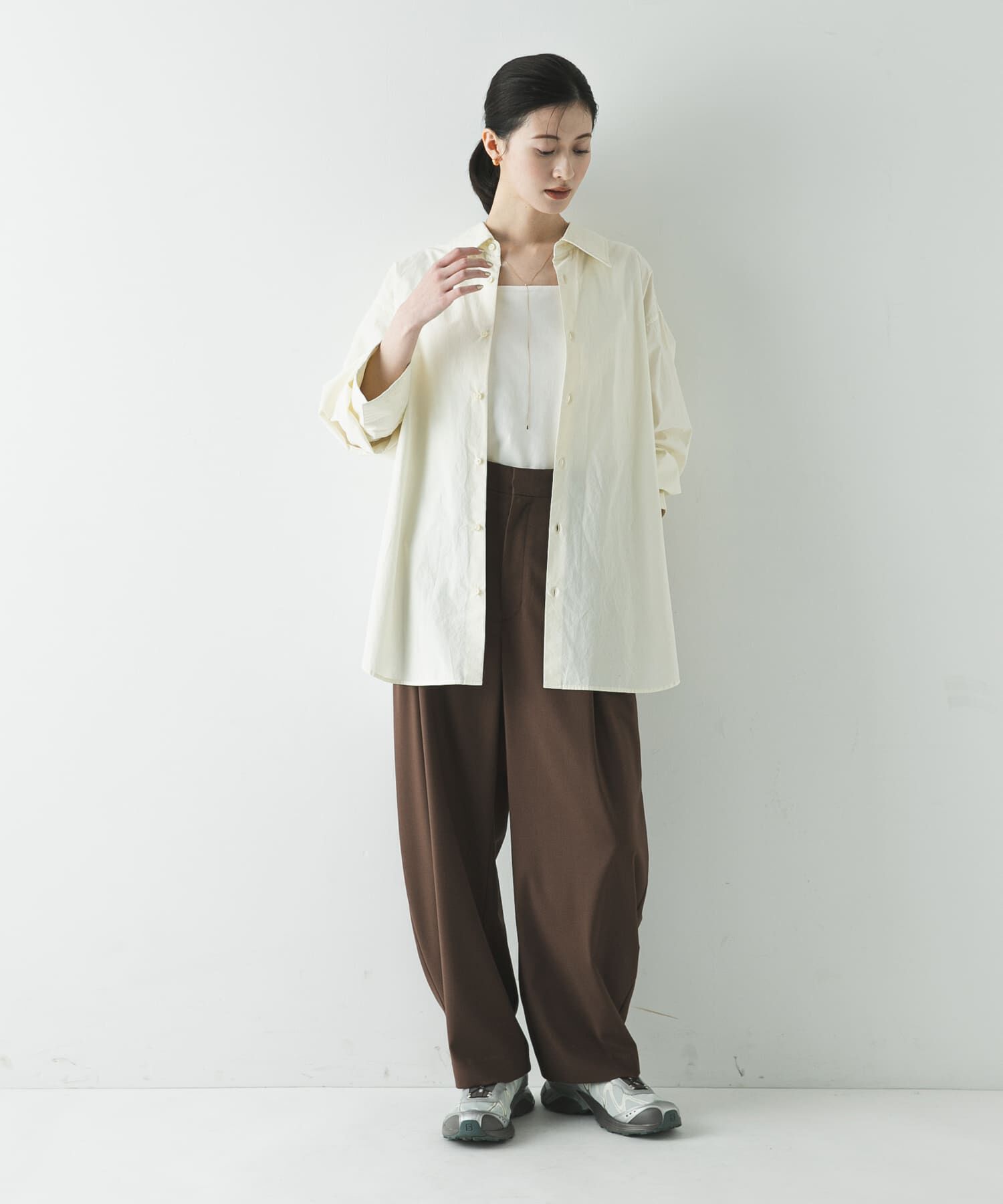 URBAN RESEARCH「ガーメントダイコットンオーバーシャツ」|シャツ・ブラウス|