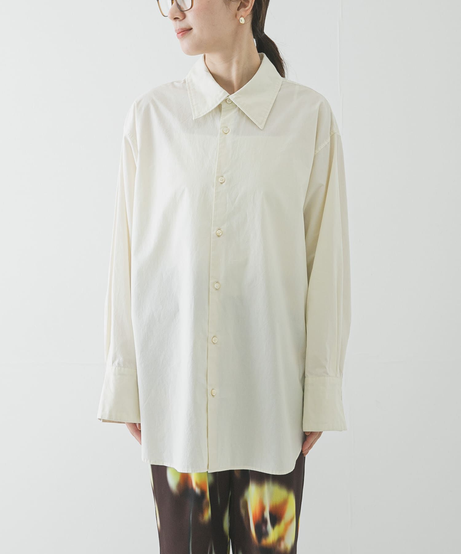 URBAN RESEARCH「ガーメントダイコットンオーバーシャツ」|シャツ・ブラウス|