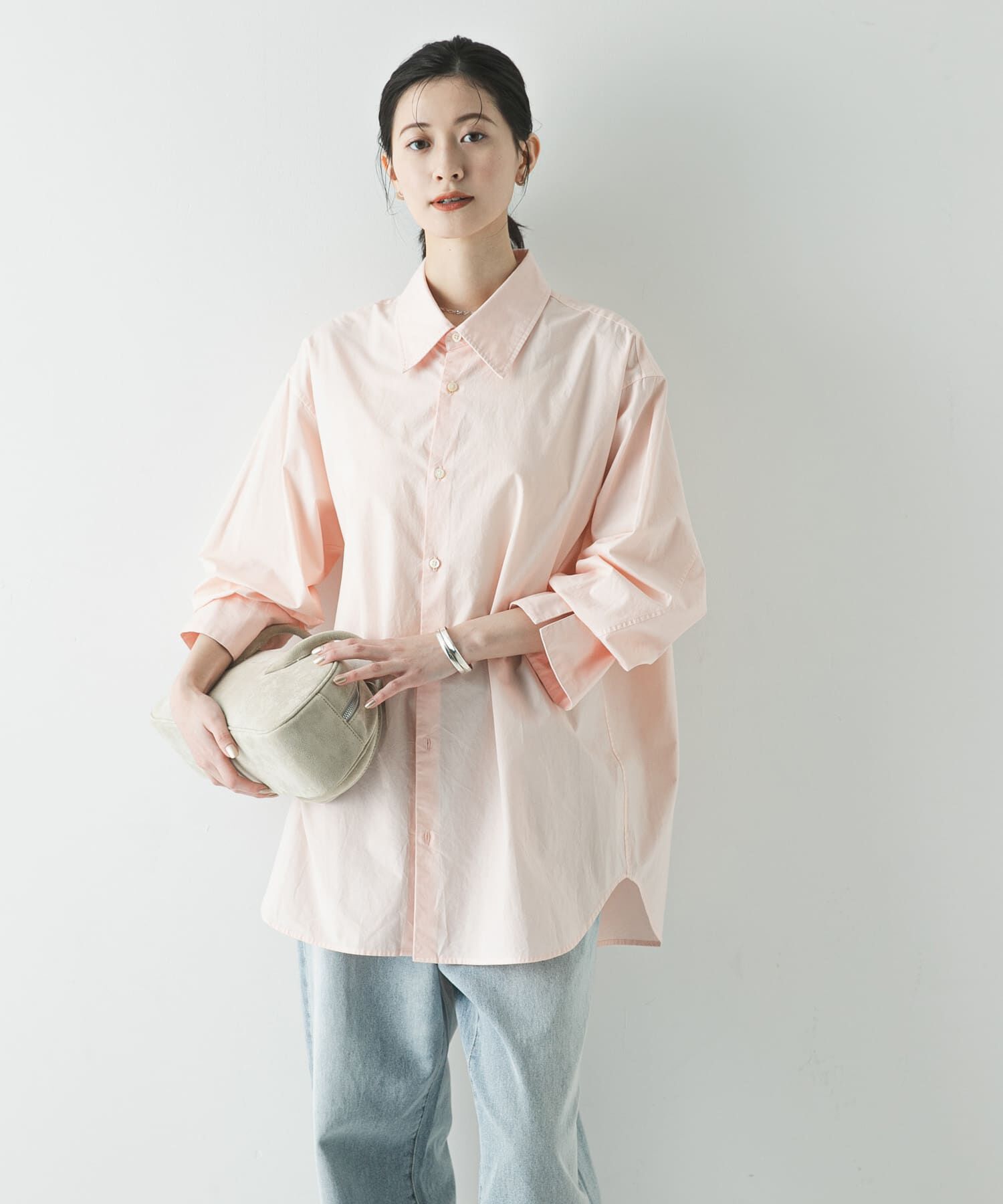 URBAN RESEARCH「ガーメントダイコットンオーバーシャツ」|シャツ・ブラウス|