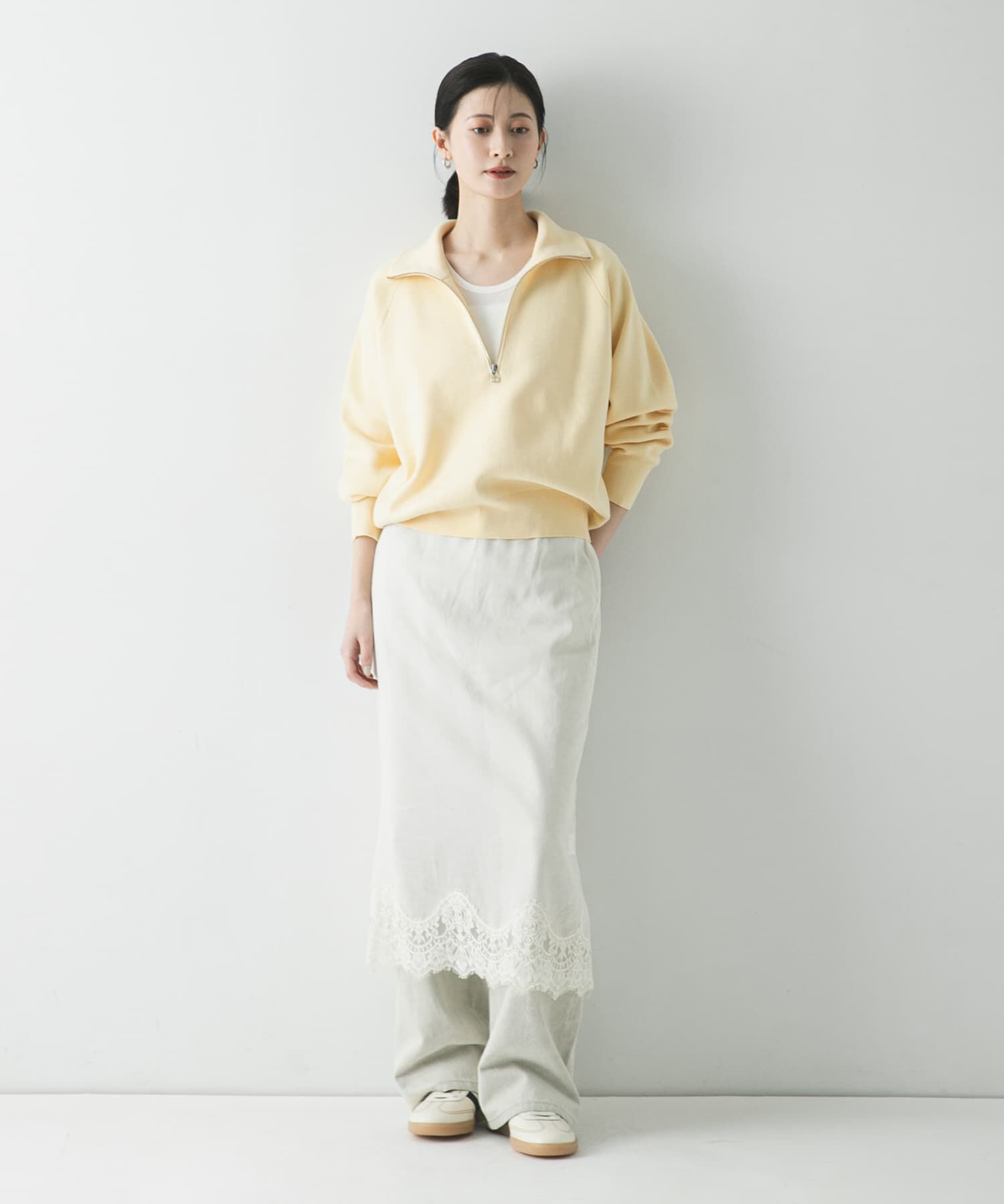 URBAN RESEARCH「レースシアースカート」|スカート|