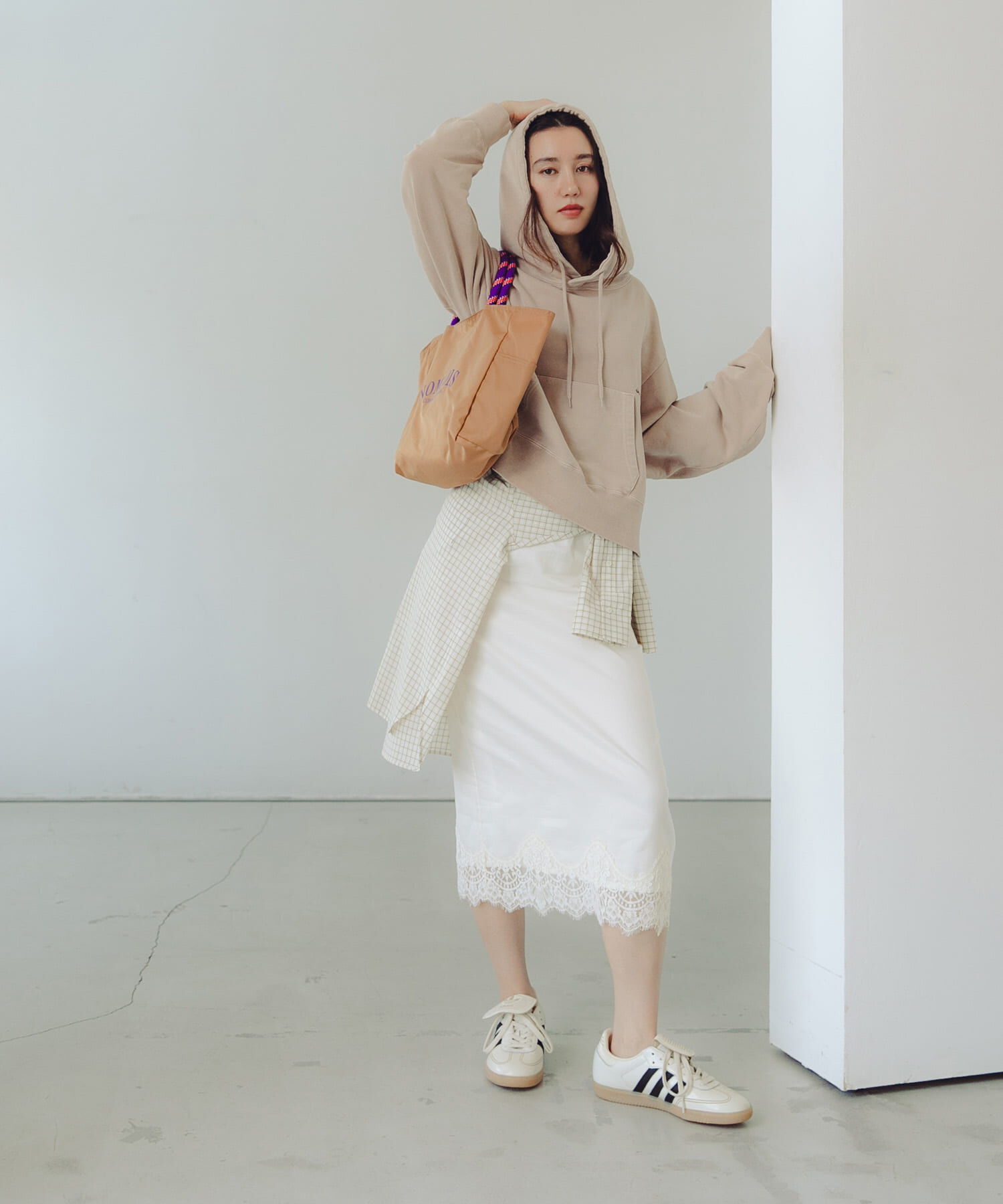 URBAN RESEARCH「レースシアースカート」|スカート|