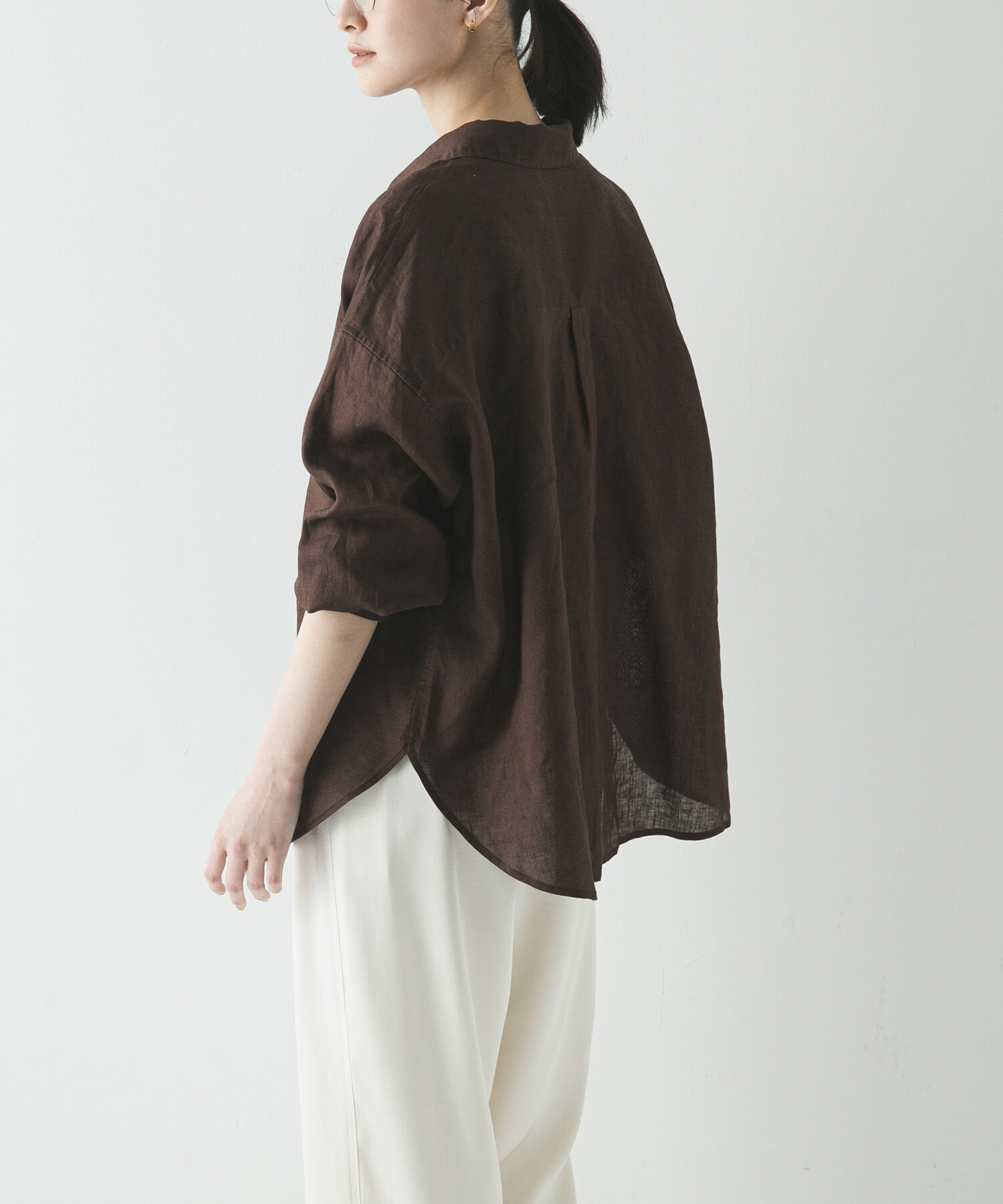 URBAN RESEARCH「リネン2WAYシャツ」|シャツ・ブラウス|