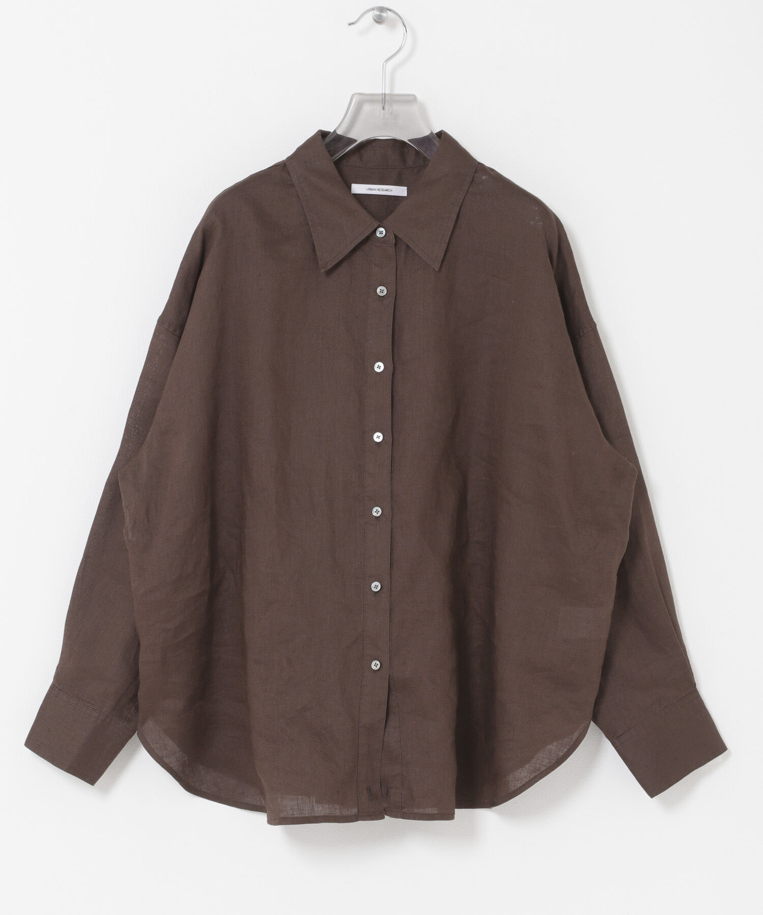 URBAN RESEARCH「リネン2WAYシャツ」|シャツ・ブラウス|