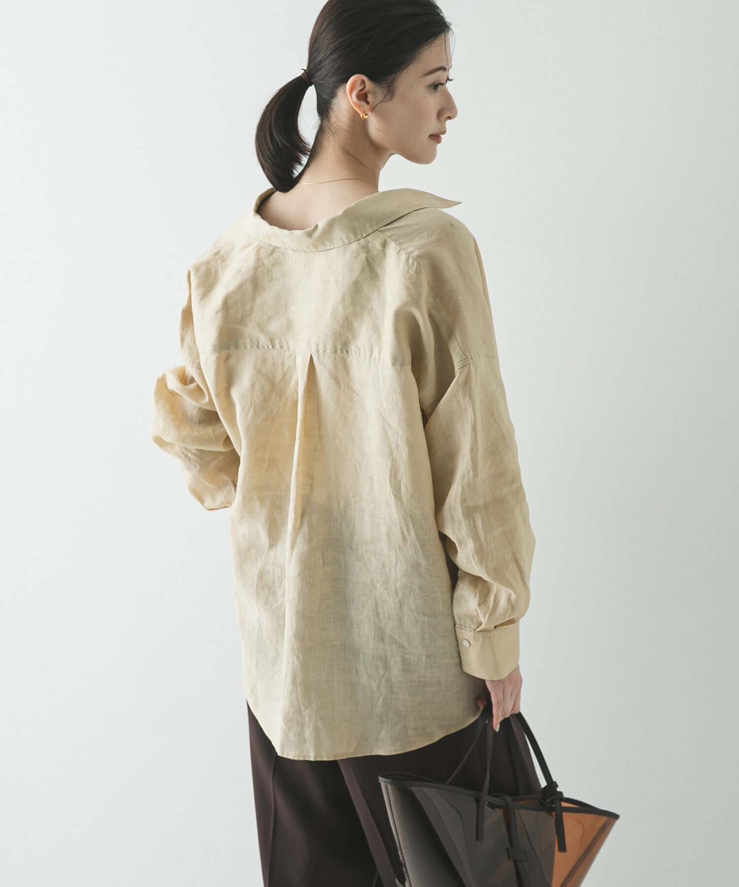 URBAN RESEARCH「リネン2WAYシャツ」|シャツ・ブラウス|