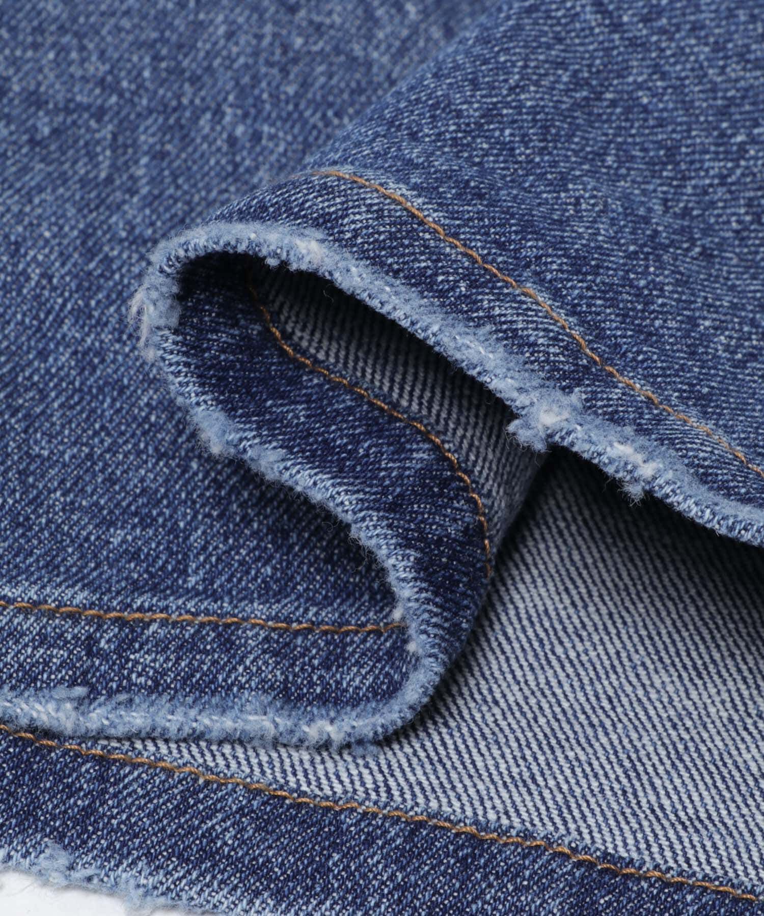 URBAN RESEARCH「『3サイズ展開』綿麻デニムストレートパンツ」|デニム|