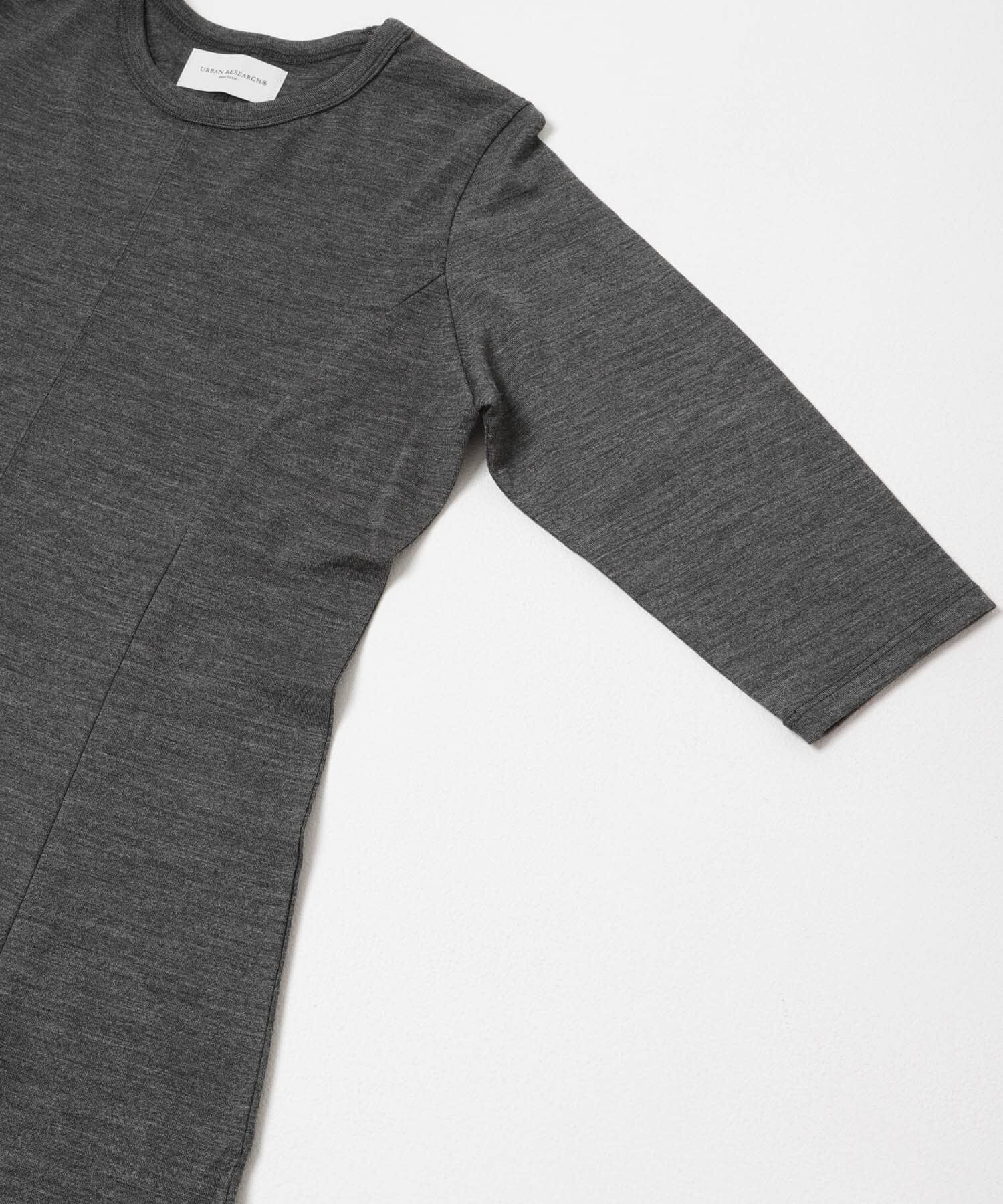 URBAN RESEARCH「new basic　WASHABLE WOOL FLARE ONE-PIECE」|ワンピース|